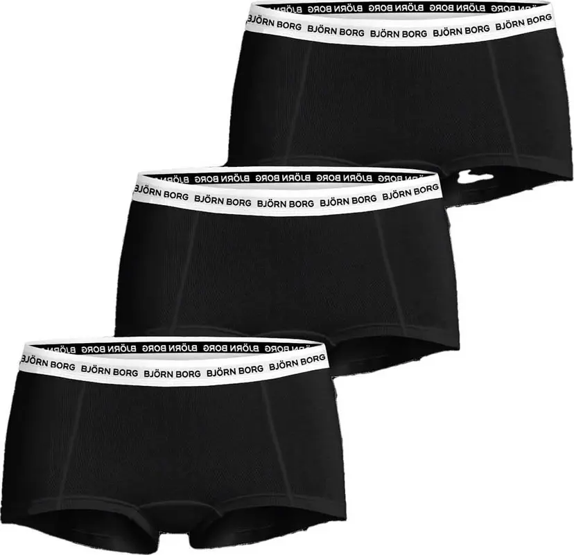 Björn Borg Björn Borg Women's Logo Boxer Shorts 3p Multipack 1