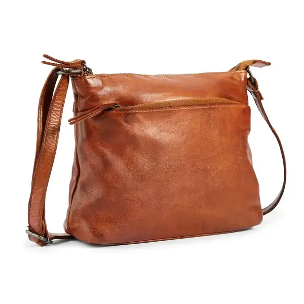 Pia Ries Pia Ries Niva Skuldertaske Cognac