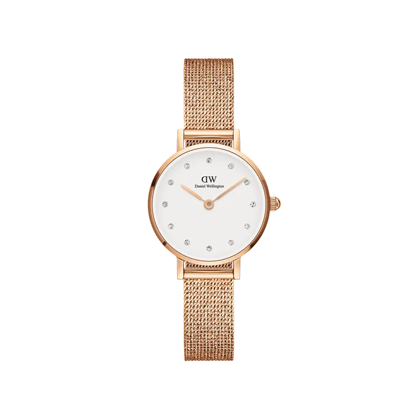 Daniel Wellington Rose Gold 28mm Watch Petite Lumine Pressed Melrose | DW
