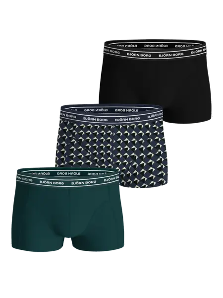 Björn Borg Organic Cotton Stretch Trunks 3-pack