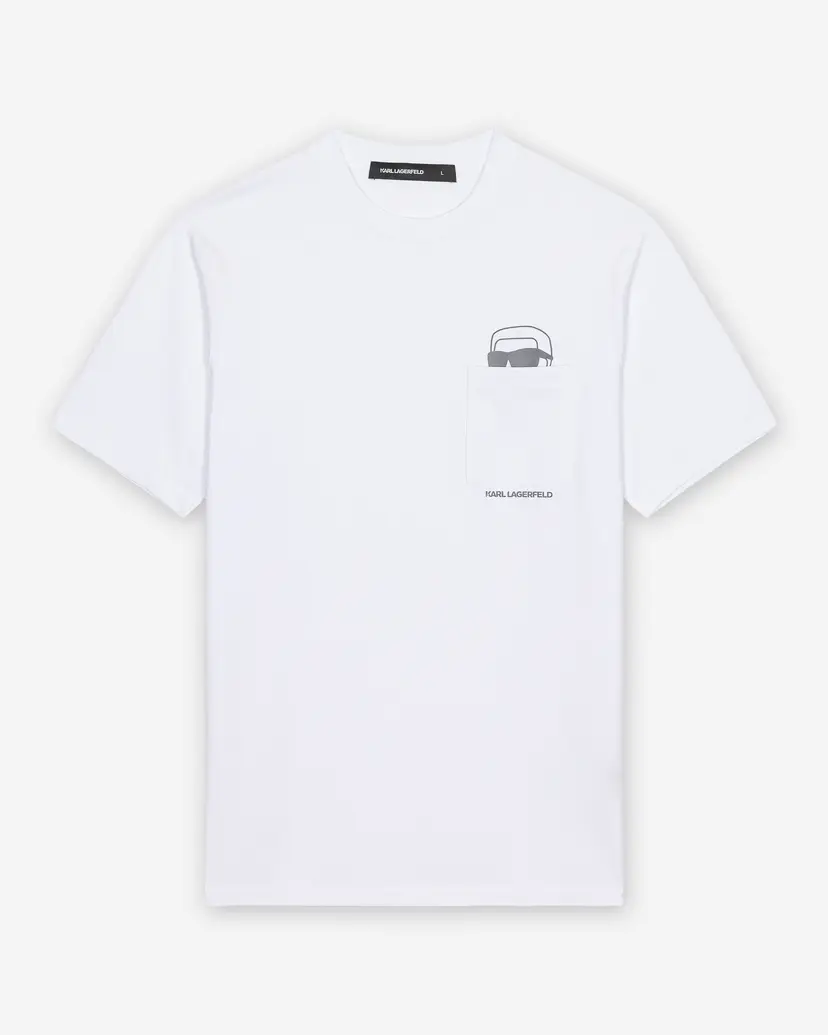 Karl Lagerfeld Karl Lagerfeld 755047 White T-shirt