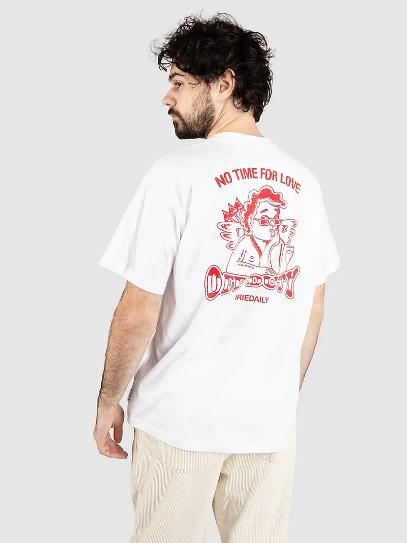 Iriedaily Iriedaily No Love T-skjorte hvit