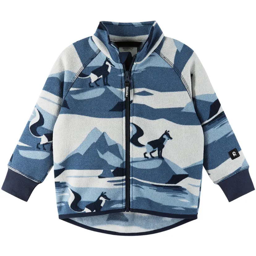 Reima Reima Fleece Sweater Ornament Kids Navy