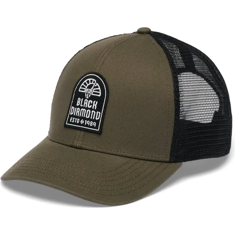 Black Diamond Black Diamond Bd Trucker Hat Basalt-Black-Black Cam Patch