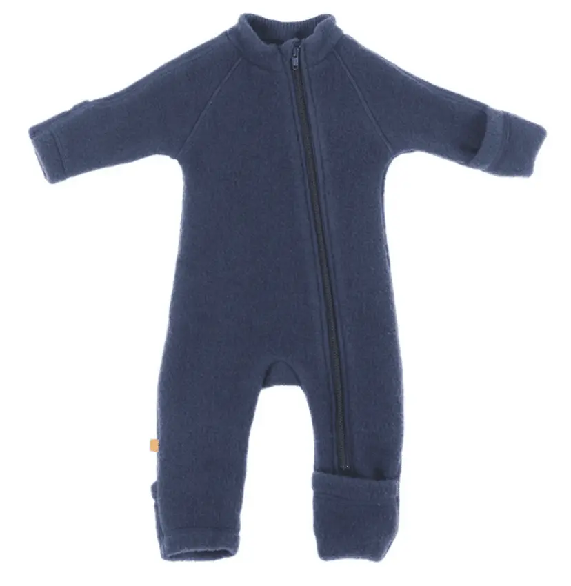 Babybanden Smallstuff, Jumpsuit, merinoull, Navy