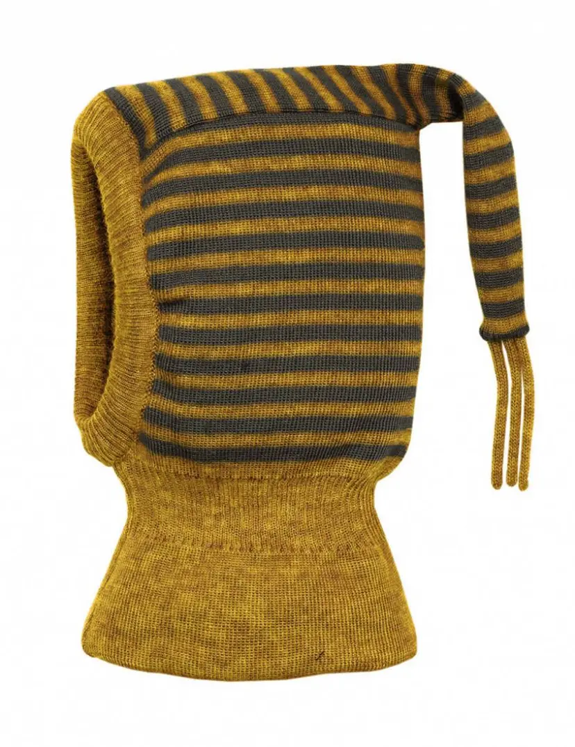 Maximo Sennepsgul Stripete Maximo Ull Balaclava (47 9-12 mnd)