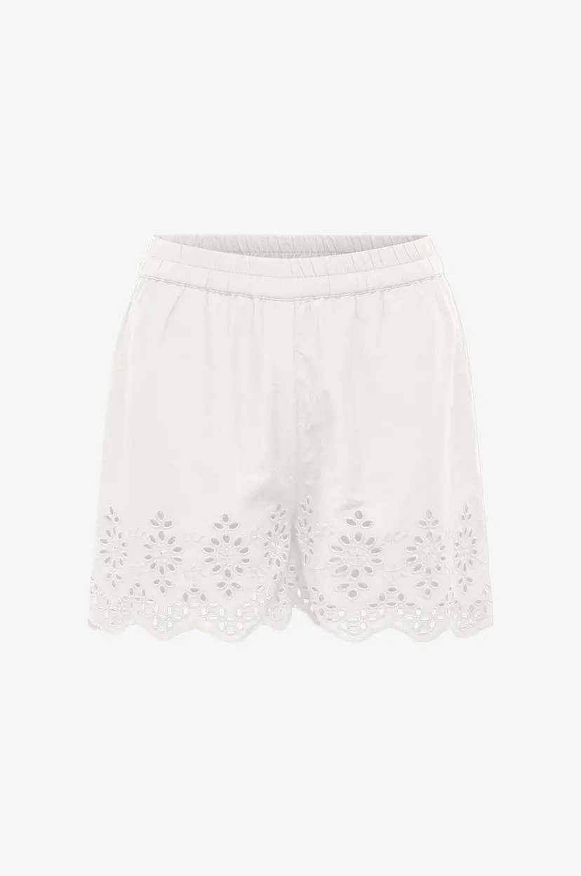 Kids Only Shorts Koglou Life Emb Shorts Wvn - Hvit