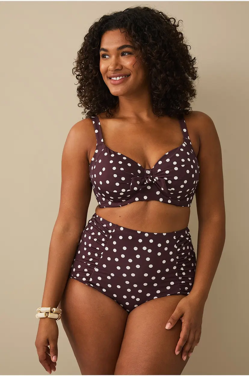 Ellos Plus collection Bikinitruse med shaping-effekt - Rød