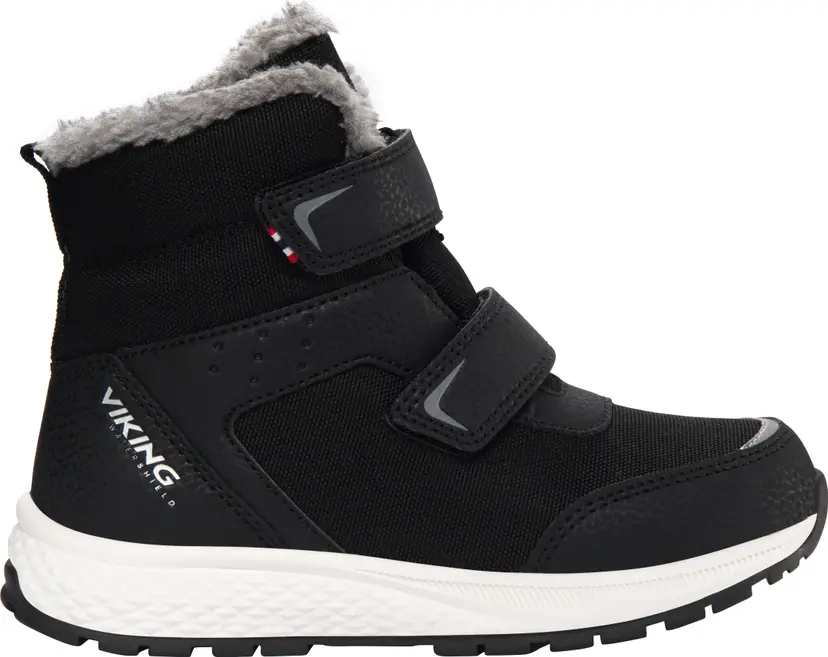 Viking Footwear Viking Footwear Kids' Equip Warm Waterproof 2v Black/Grey