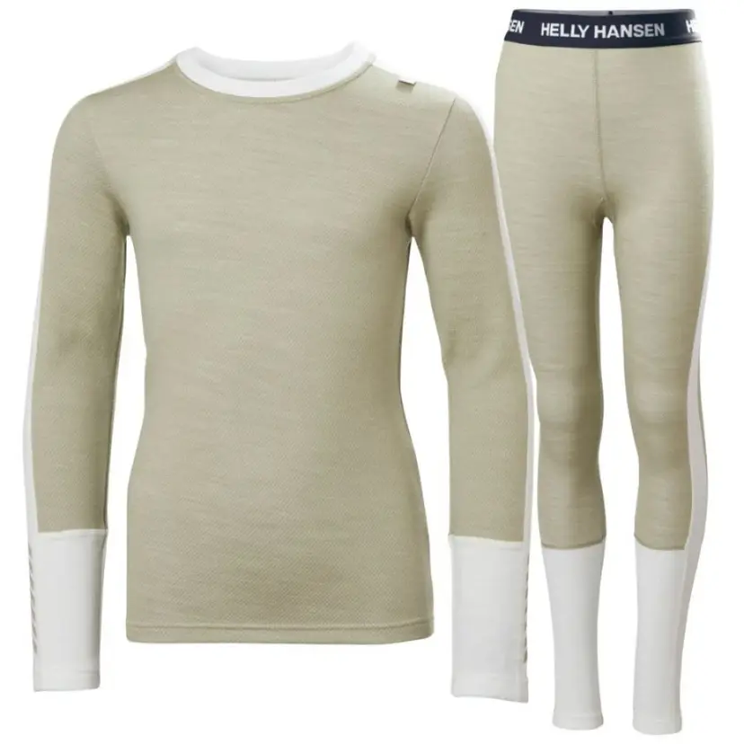Helly Hansen Helly Hansen Lifa Merino Midweight Sett Kids Light Lav