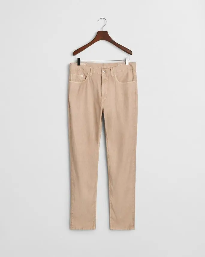 Gant SLIM COT/LINEN JEANS