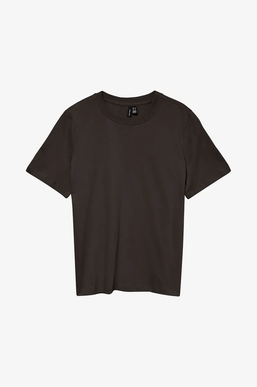 Vero Moda T-skjorte vmPaulina SS T-shirt GA Jrs - Brun