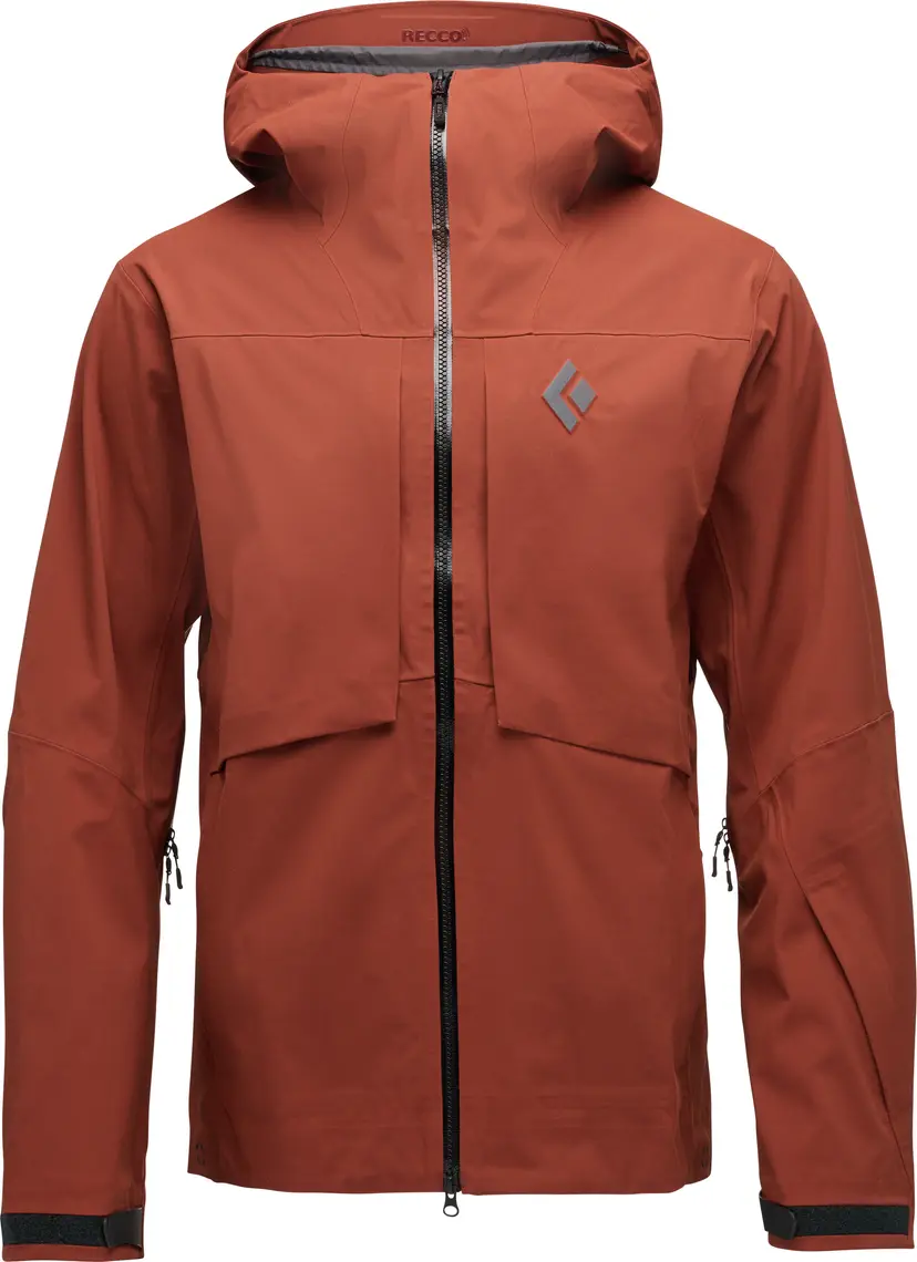 Black Diamond Black Diamond Men's Factor Shell Iron Red