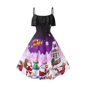 Lili Marleen Julekjole: Christmas partytime, lilla