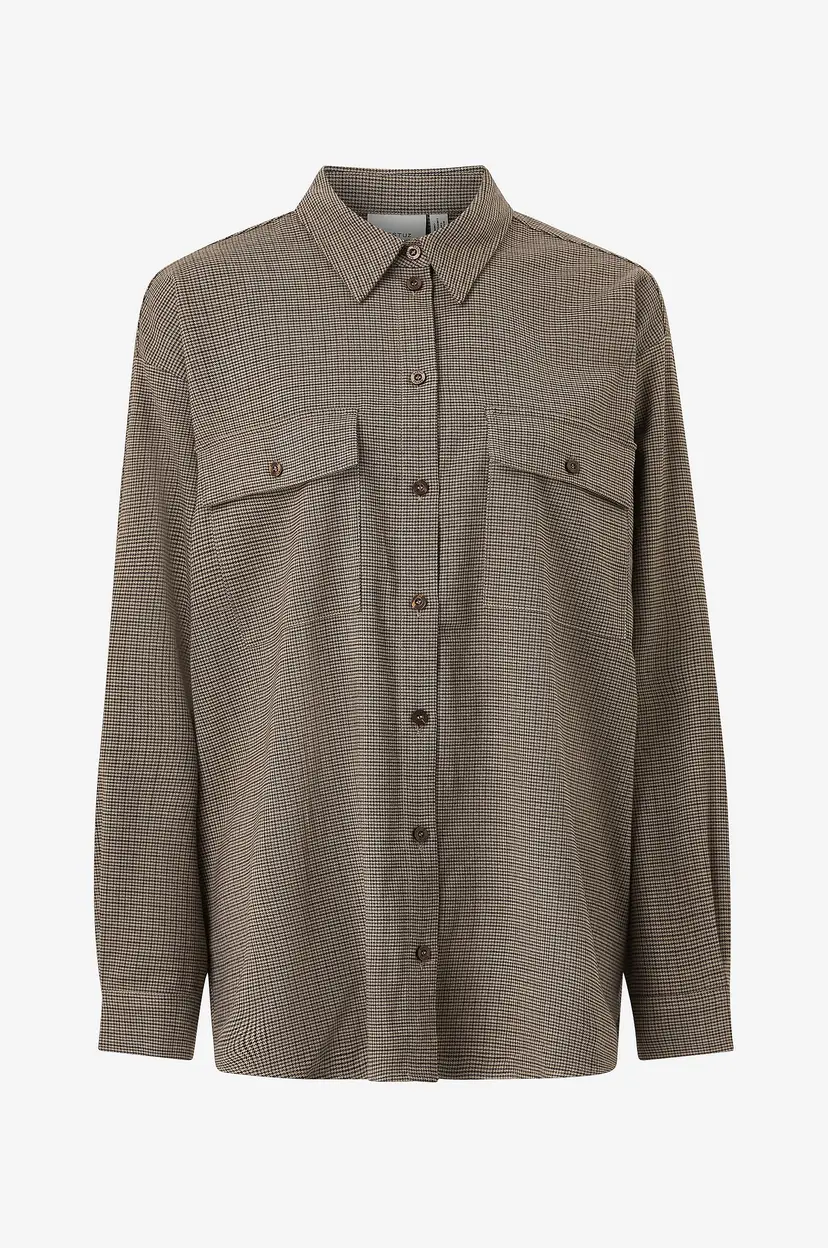 Gestuz Skjorte GZlamaya shirt - Brun