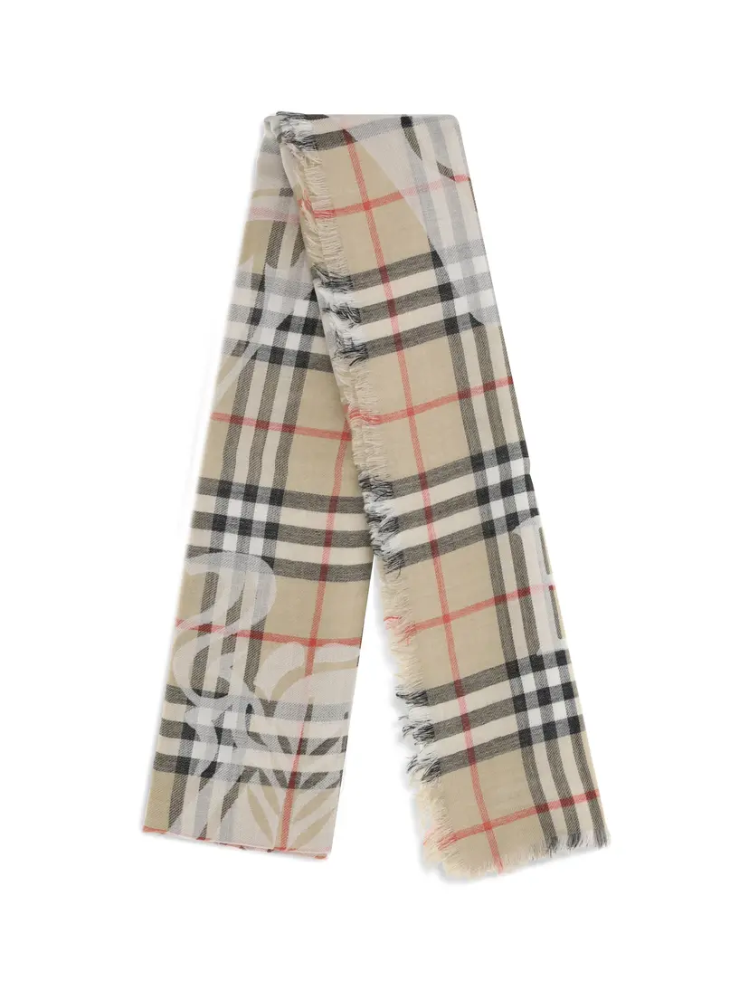 Burberry Burberry Skjerf – Beige