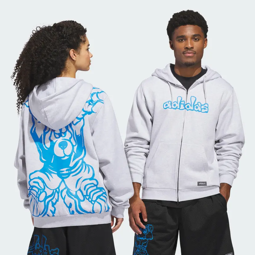 Adidas SKATEBOARDING x KOGANCULT ZIP-UP HETTEGENSER