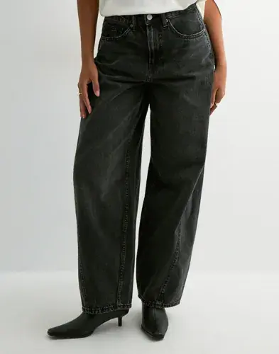 Vero Moda Vero Moda - Svart - Vmzelda Hr Barrel Denim Jeans Mix