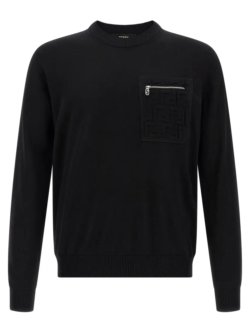 Fendi Fendi Strikkegensere – Svart