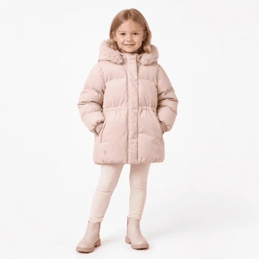 Wheat Wheat, Puffer Jacket Lullu, Rose Powder