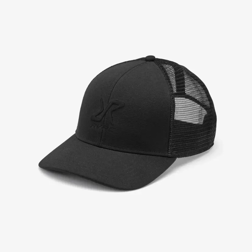 RevolutionRace Trucker Snapback Cap Unisex Black