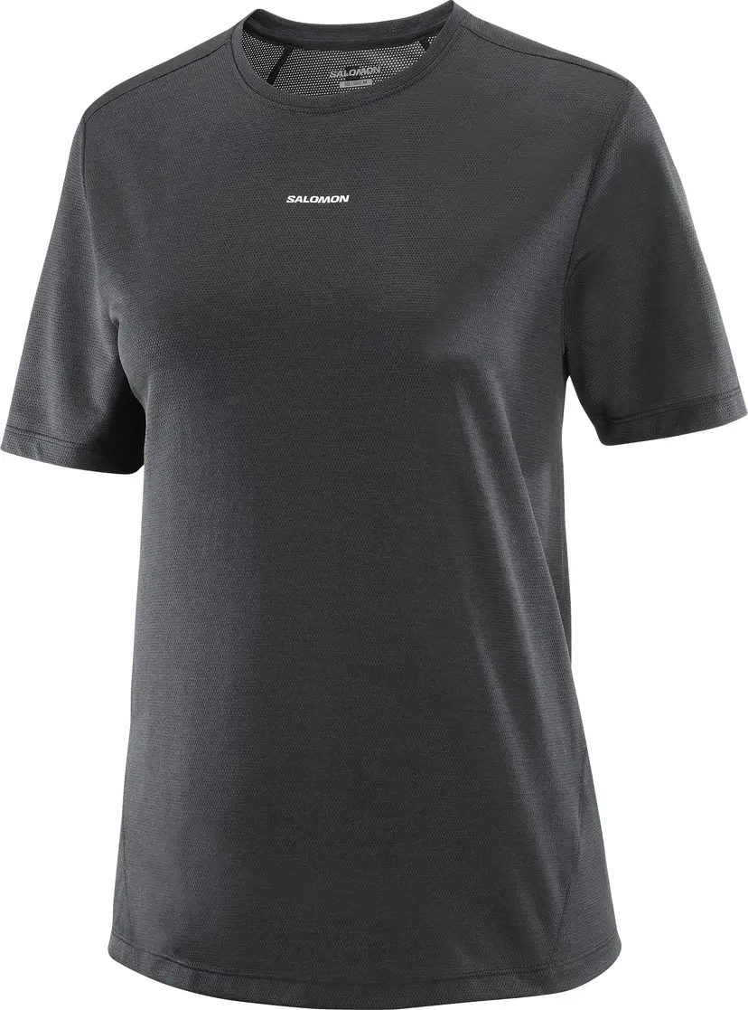 Salomon Salomon Women's Shkout Core Short Sleeve Tee Deep Black