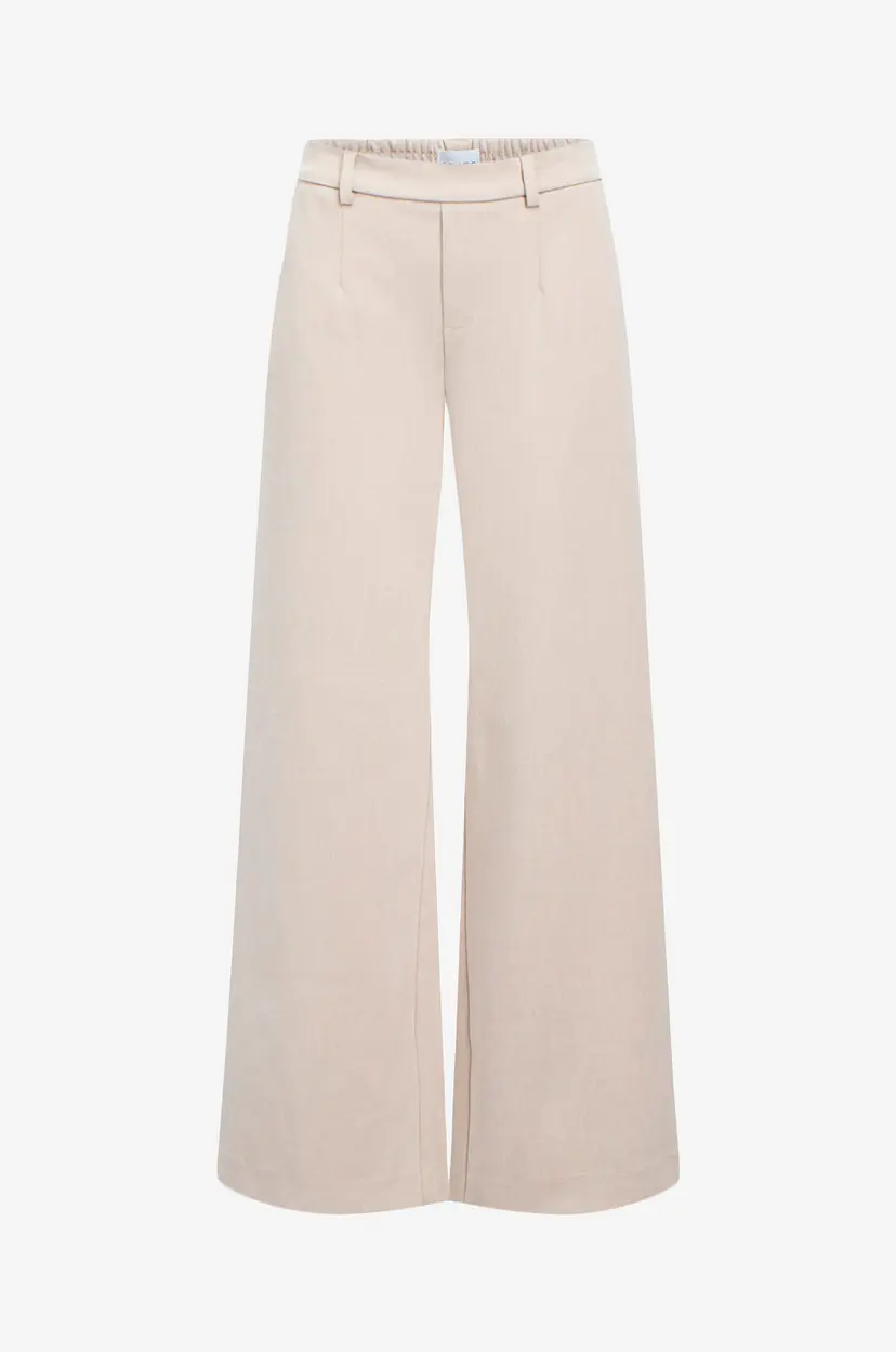 Object Collectors Item Bukser objLisa Wide Pant - Beige
