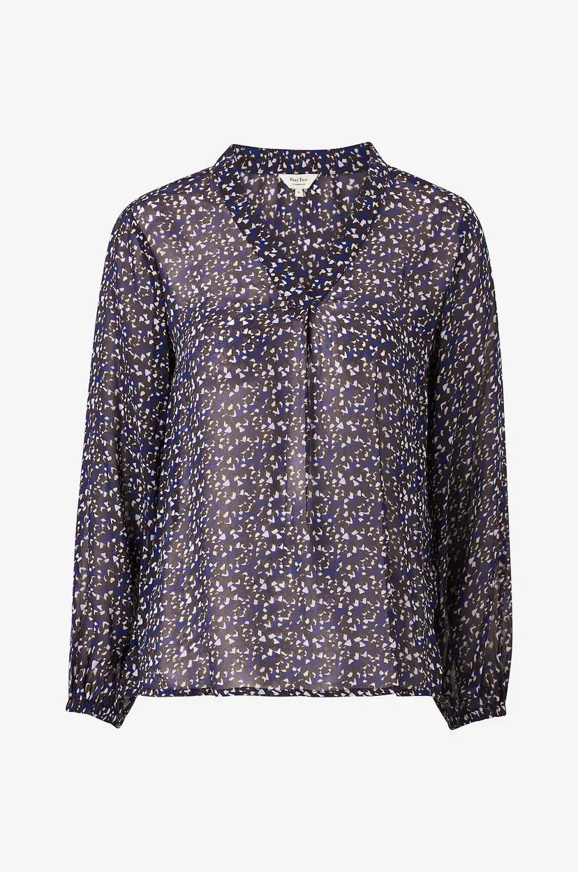 Part Two Bluse Dittepw Sh - Blå