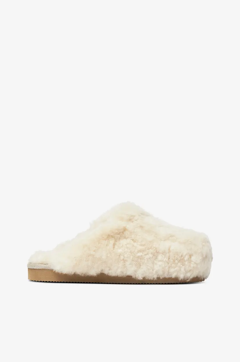 Shepherd of Sweden Saueskinnstøfler Jenny - Beige