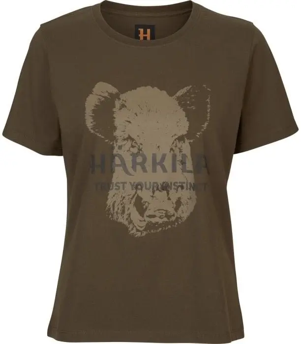 Härkila Härkila Wildboar S S T-Shirt Women Willow Green