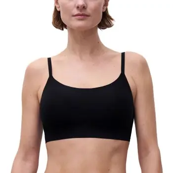 Chantelle Chantelle BH Soft Stretch Padded Bralette Svart nylon XL/XXL Dame