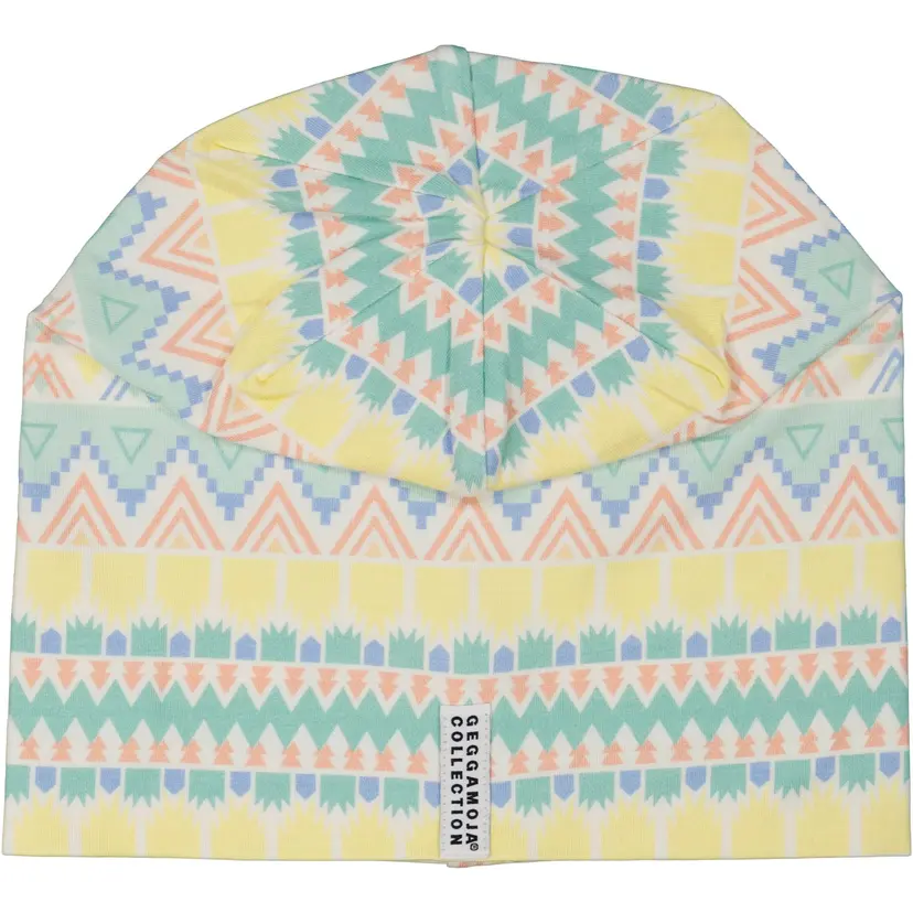 Geggamoja Mössa Bambu Inca Pastell - XS 1-2 år