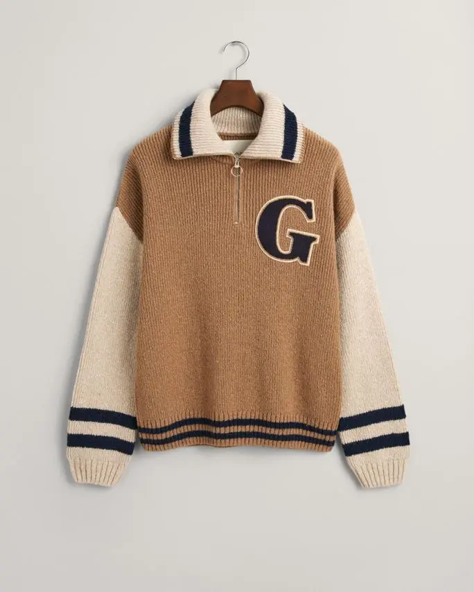 Gant WOOL NEPS LETTERMAN HZ