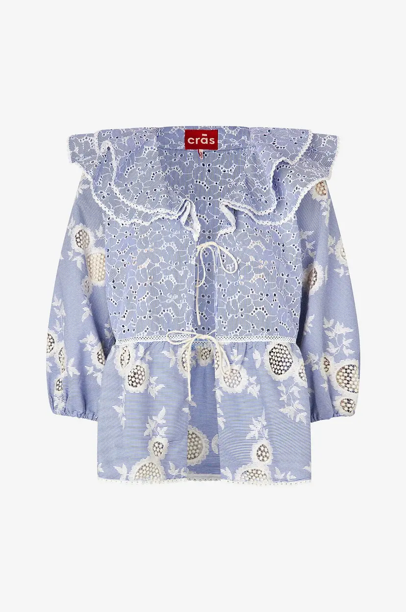 Cras Bluse Sansacras Shirt - Blå