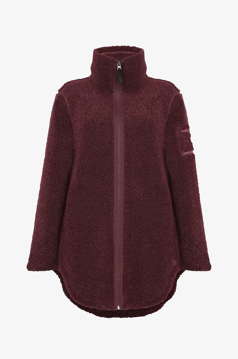 Didriksons Fleecejakke Umi Full-zip - Rød