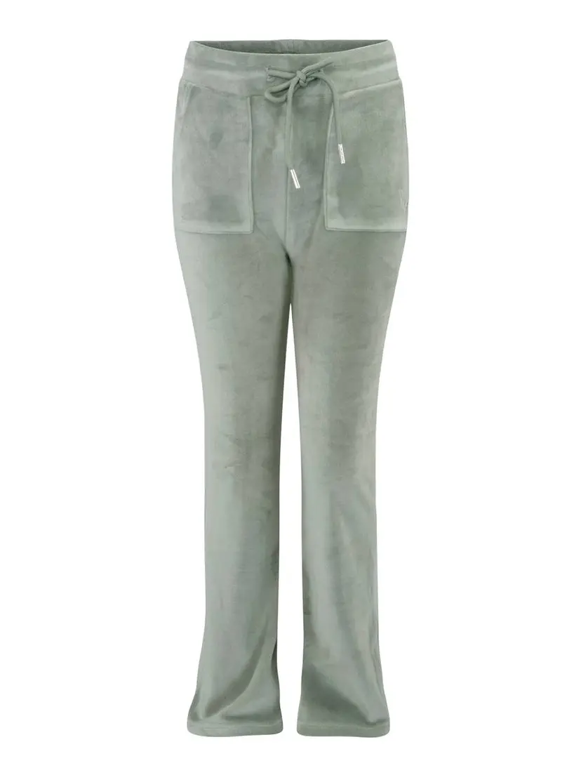Vilje & Ve Vilje & Ve Hermine Velour Bukse Green (116 / 6 år)