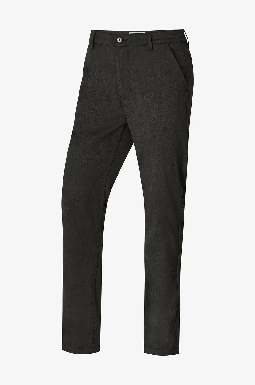 Studio Total Tapered Twill Trousers - Svart