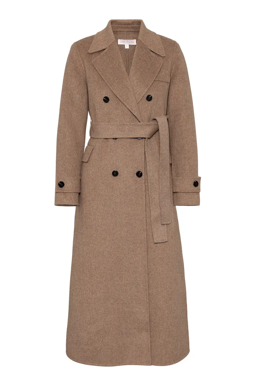 Love Lolina Amelia Coat Taupe - XXS