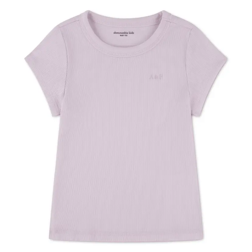 Abercrombie and Fitch Abercrombie and Fitch - T-skjorte Essential Baby Cradle Pink