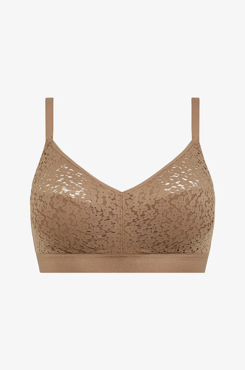 Chantelle Myk BH Norah Easy Feel Wirefree Support Bra - Brun