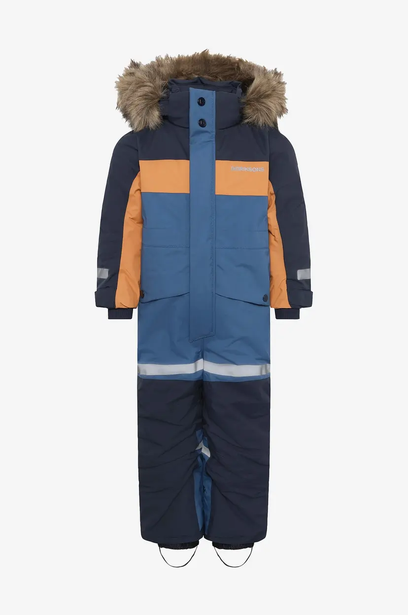 Didriksons Vinter-overall Bjärven Kds Cover 4 - Blå