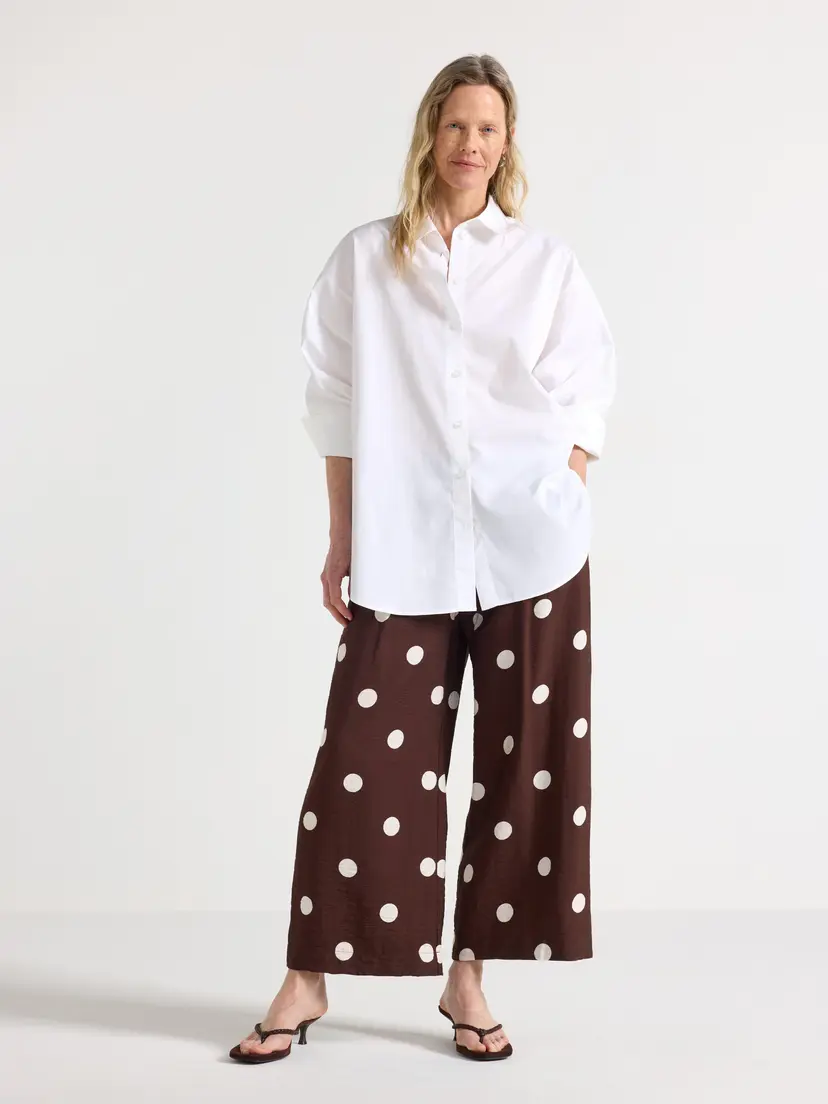 Lindex WIDE cropped bukser