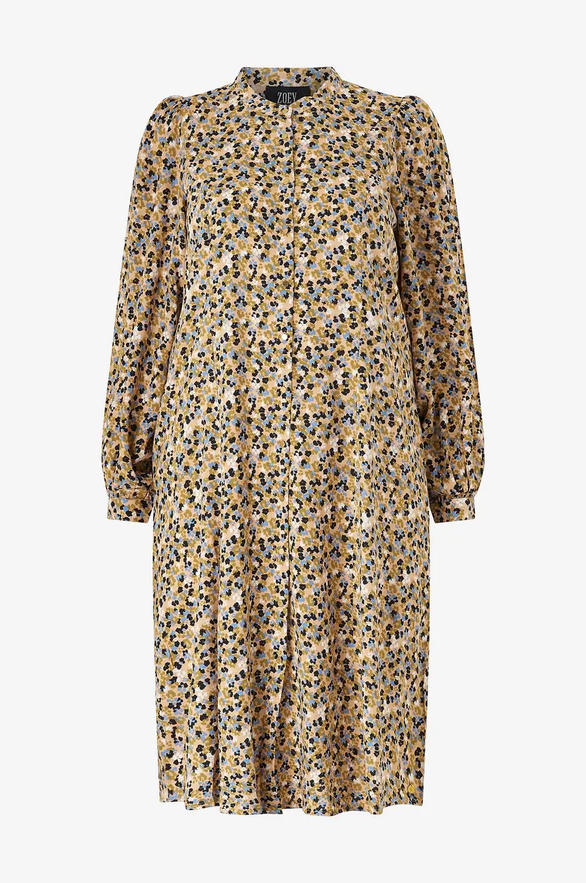 ZOEY Skjortekjole Josie Dress - Beige