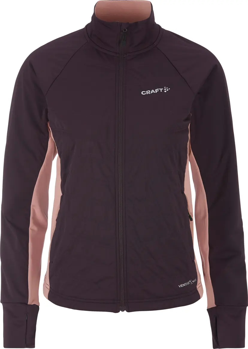 Craft Craft Women's ADV Charge Warm Jacket Dark Plum/Charm