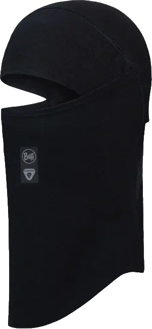 Buff Buff Thermonet Hinged Balaclava Solid Black