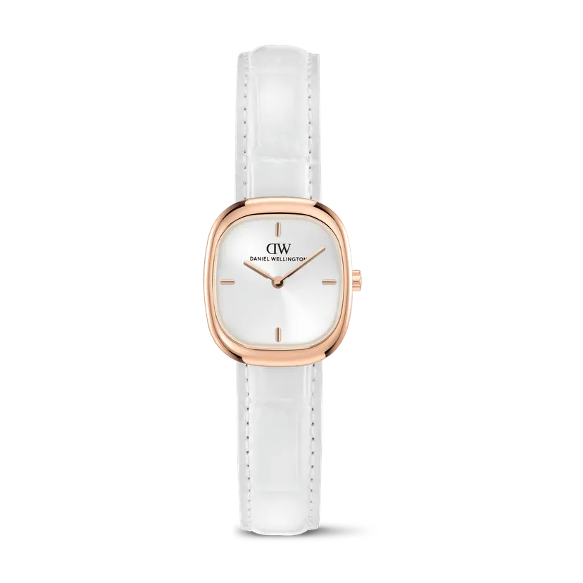 Daniel Wellington Rose Gold 24mm Watch Corta White-croc | DW