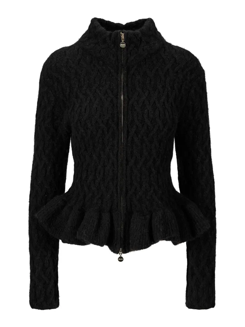 ella&il Lene Alpaca Cardigan Black - XS