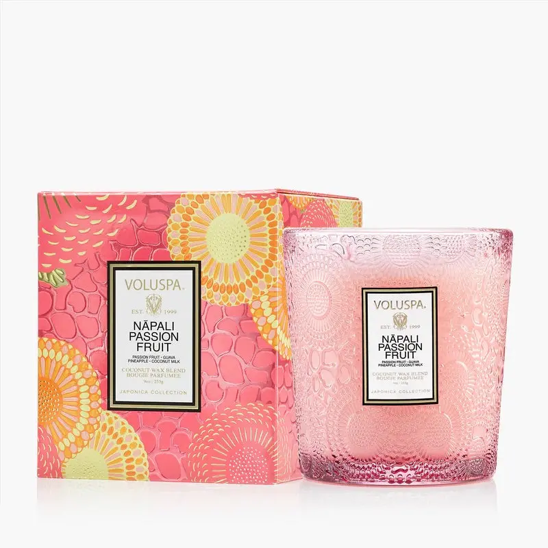 VOLUSPA Classic Boxed Candle 269g - Nãpoli Passion Fruits