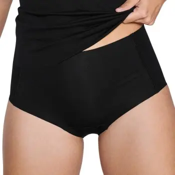 Naturana NATURANA Truser Solutions Invisible High Waist Maxi Brief Svart 46 Dame