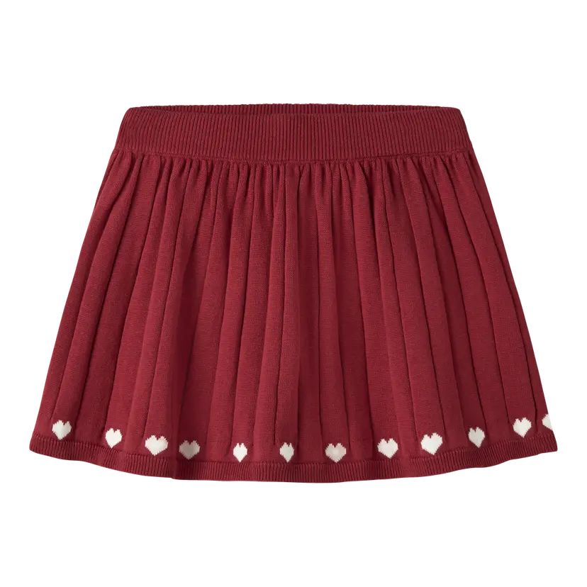 NAME IT Name It - Juleskjørt Knit Ralbos Red Dahlia